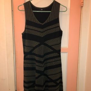 Striped pattern knit dress by Mossimo